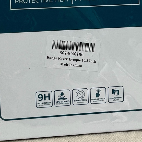 Range Rover Envoque Navigation Screen 10.2 Glass Film - Picture 10 of 10